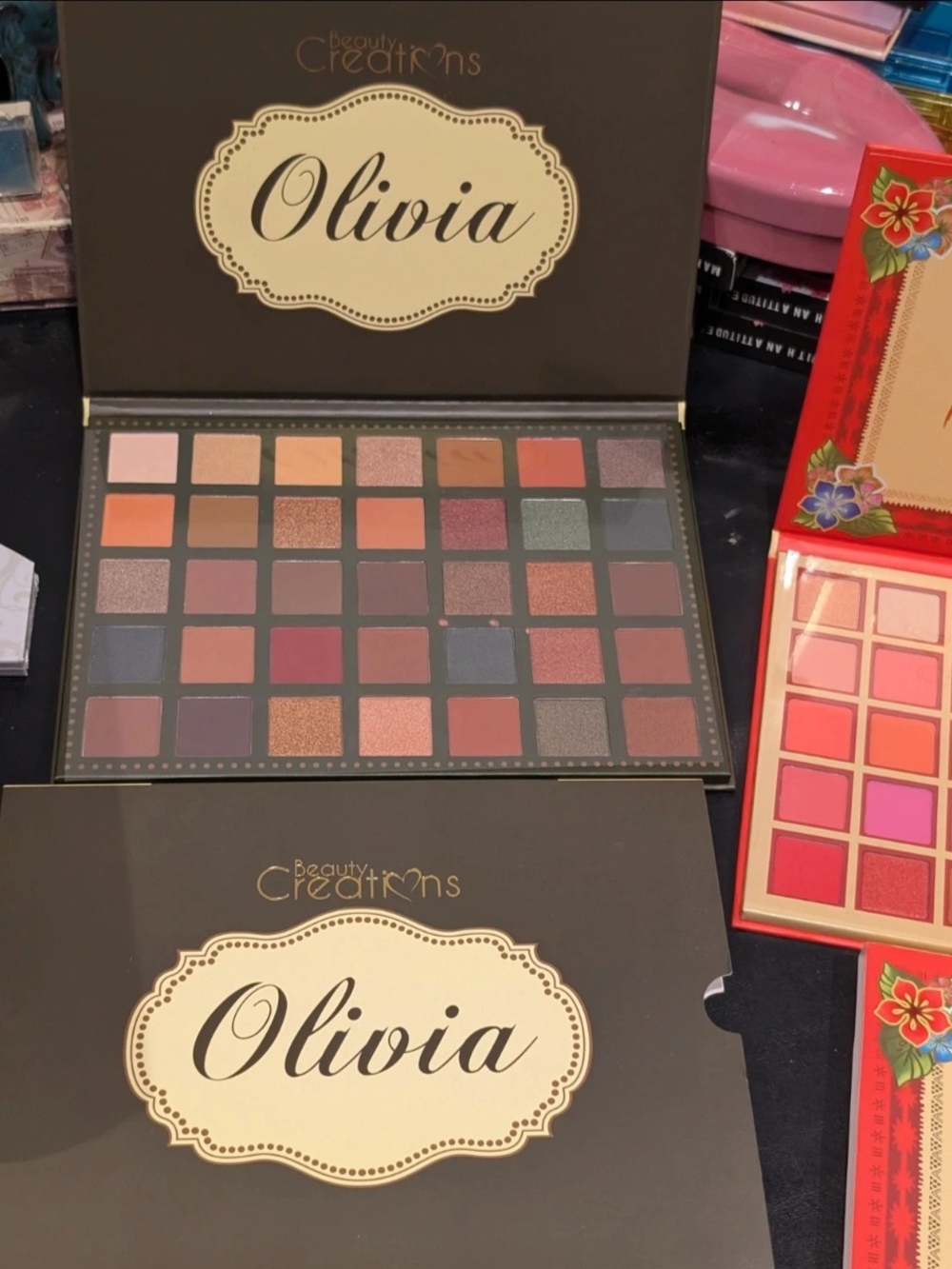 Beauty Creations Olivia Eyeshadow Palette - Pink, Mauve & Neutral Shades